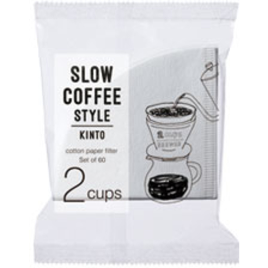 Kinto SCS-02-CP-60 cotton paper filter 2cups