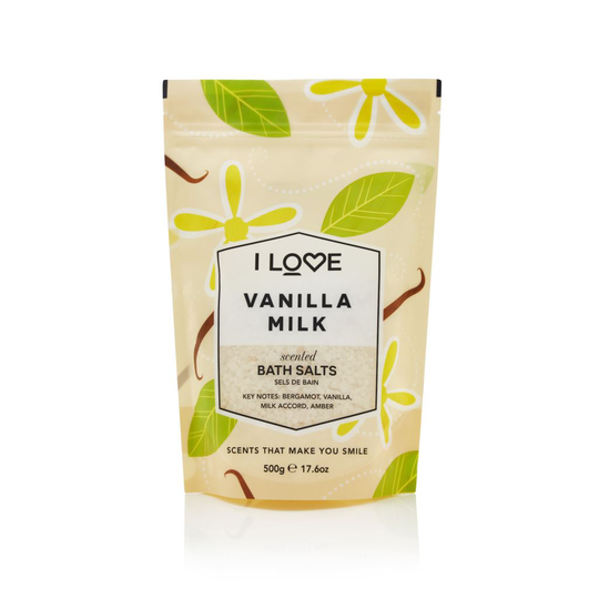 I Love Signature Bath Salt Vanilla Milk 500 g
