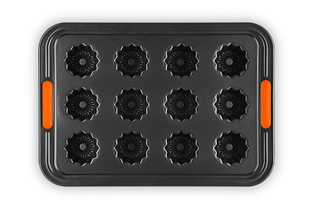 Non-Stick Canneléform för 12 kakor