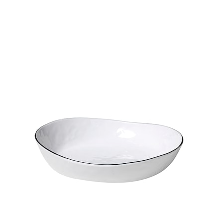 Salt Skål Vit Porslin 20x18,2cm