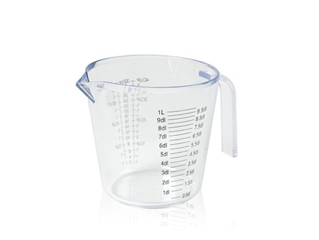 Måttkanna 1 l Transparent