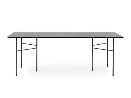 Mingle Desk Top 135 cm Veneer Black