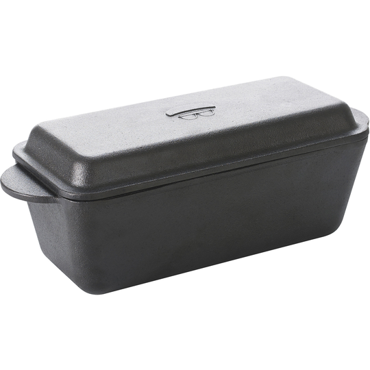 Holm Brødform m/låg 25x11cm støbejern