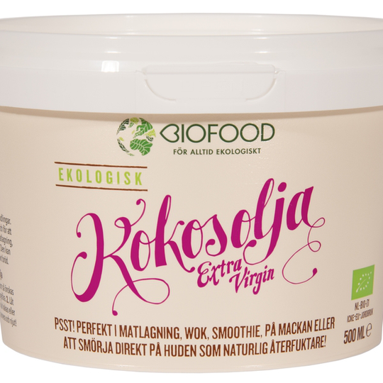 Biofood Kokosolja Extra Virgin 500 ml