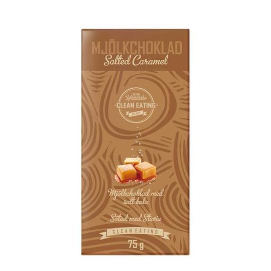 Clean Eating Mjölkchoklad Salted Caramel 75 g