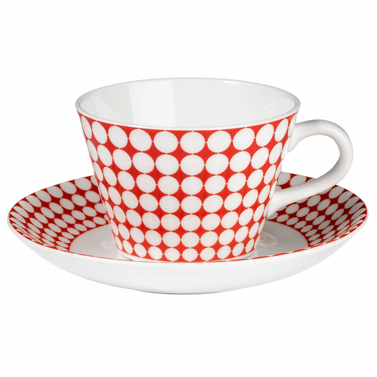 Gustavsberg Eva kaffekopp med fat, 15 cl