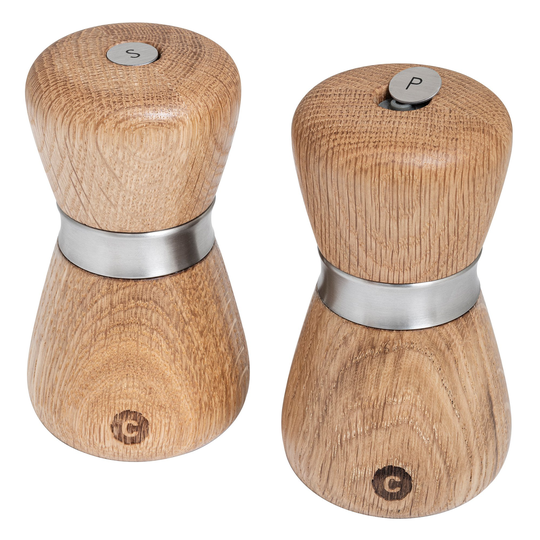 CrushGrind® Kyoto salt- och pepparkvarn, 10 cm, ek