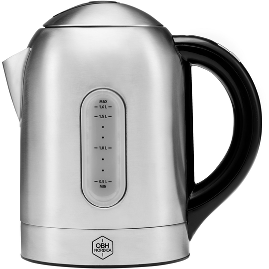 OBH Nordica Color Burst vattenkokare, 1,6 liter, rostfritt stål