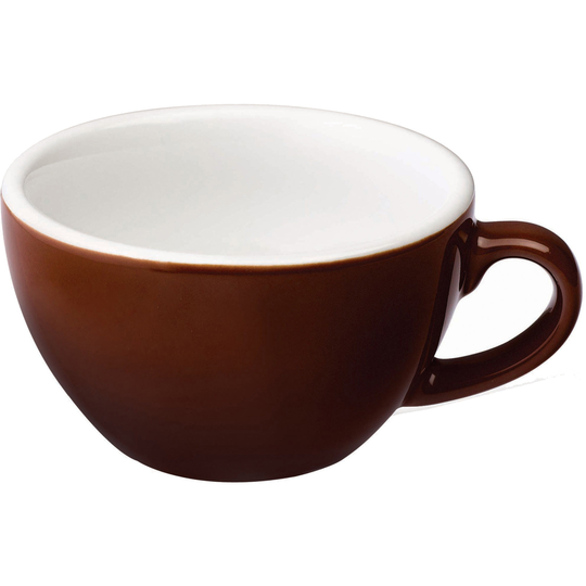 Loveramics Egg Flat White kaffekopp 150 ml., 6 st., Brown