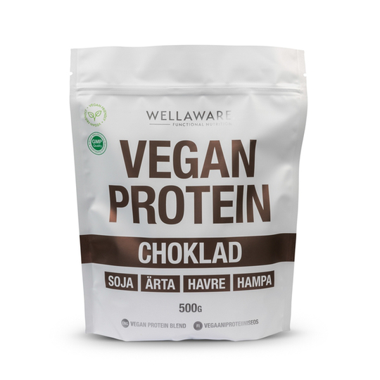 WellAware Vegan Protein Blend Choklad 500 g