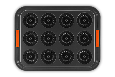 Non-Stick Mini Sockerkaksform Svart