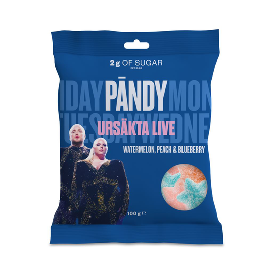 Pändy Ursäkta Live X Pändy Godis 100 g