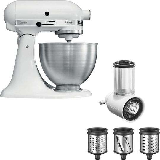 KitchenAid Classic Köksmaskin + Grönsaksskärare