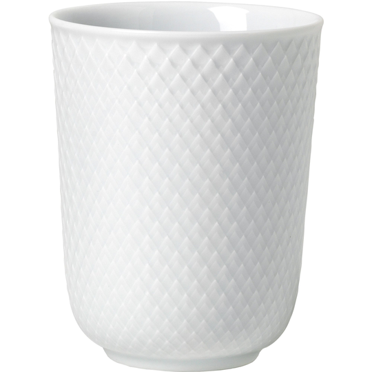 Lyngby Porcelæn Rhombe Mugg 33 cl Vit