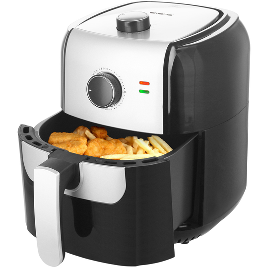 Emerio Smart airfryer 5,5 liter svart och silver