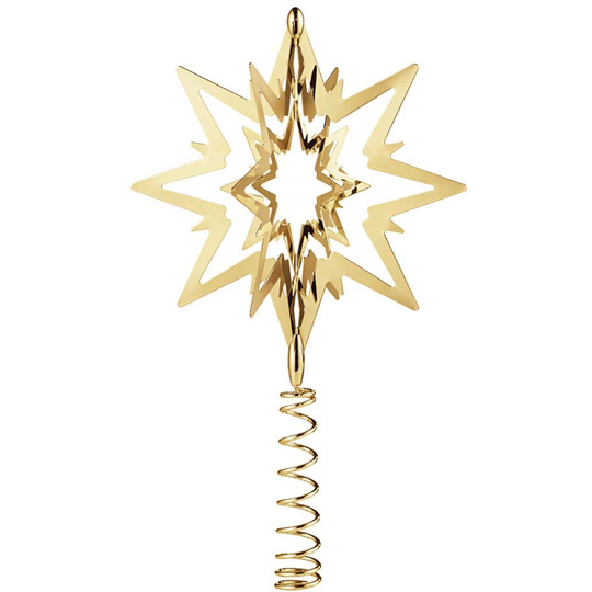 Georg Jensen Star Julgransstjärna Liten Förgylld