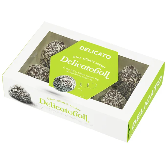2 x Delicatoboll Utan Tillsatt Socker
