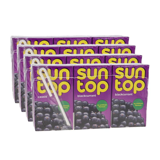 Suntop Dryck Svartvinbär 3 st 4-pack