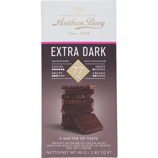 Anthon Berg 2 x Mörk Choklad 77%