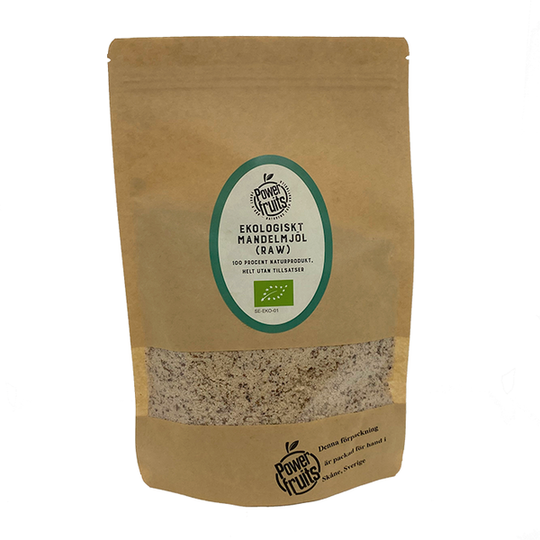 Powerfruits Ekologisk Mandelmjöl RAW 1 kg