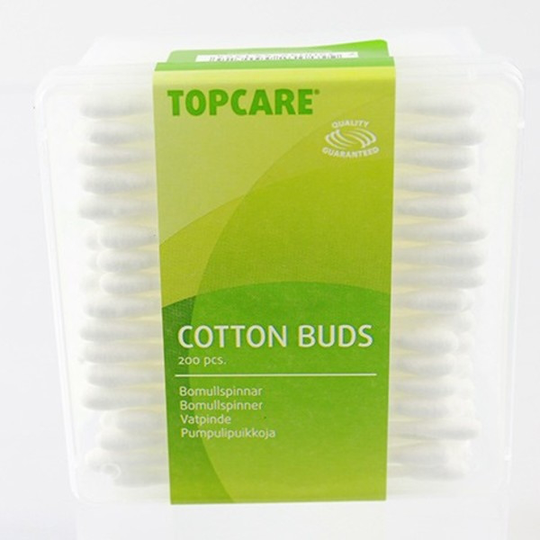 Top Care Bomullspinnar 200 st
