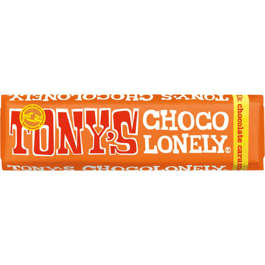 Tony´s Chocolonely Choklad Ljus Karamell & Havssalt 47 g