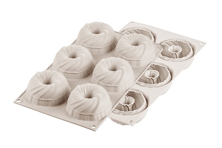 Bakform Silikon ø7,5cm x H3,5cm