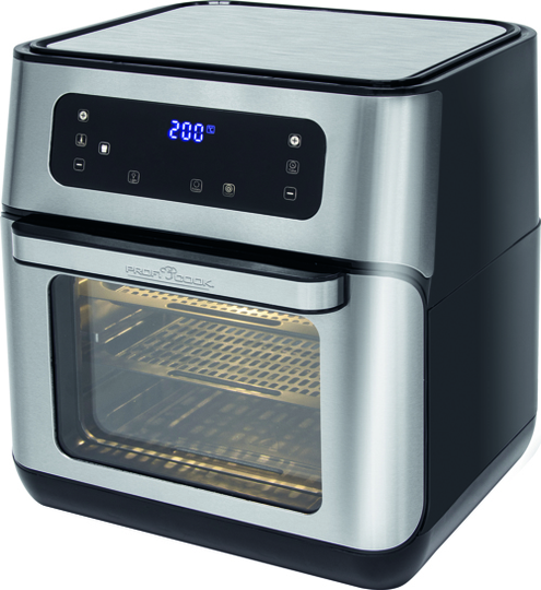 Profi Cook Fr1200h Air Fryer 1500w Airfryer - Svart/silver