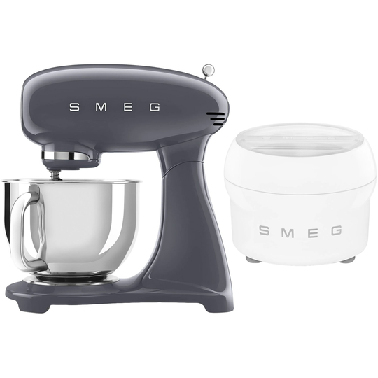 Smeg Köksmaskin och Glassmaskin, Grå