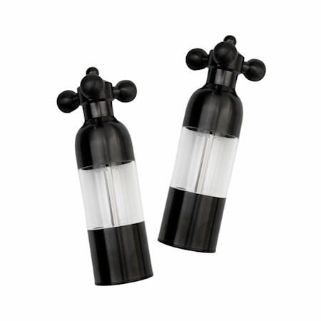 AXIA Salt- och Pepparkvarn 18 cm Mattsvart