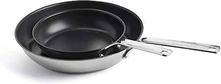 Non-Stick Stekpannor 2-delar 20 cm & 28 cm