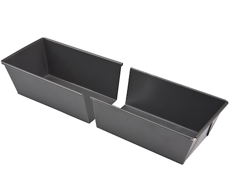 Profi Brödform Justerbar 20-35cm Stål Antracitgrå
