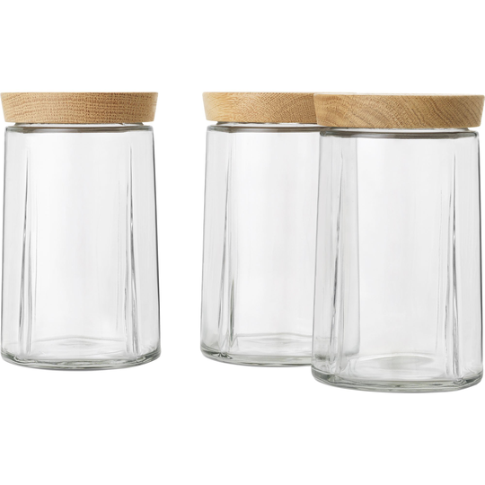 Rosendahl Grand Cru förvaringsglas set, ek