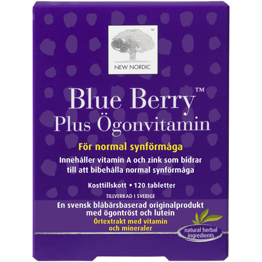 Blue Berry Plus ögonvitamin 120 st
