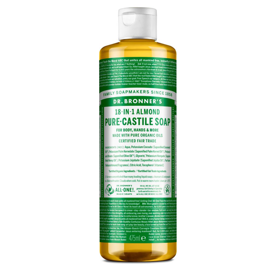 Dr Bronner Almond Liquid Soap 475 ml
