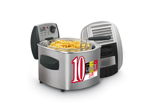 Fritel Fr1490 Fritös 4l 10 Års Garanti - Rostfritt Stål
