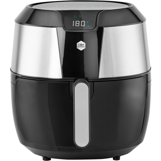OBH Nordica Easy Fry XXL airfryer, 5,6 liter, svart
