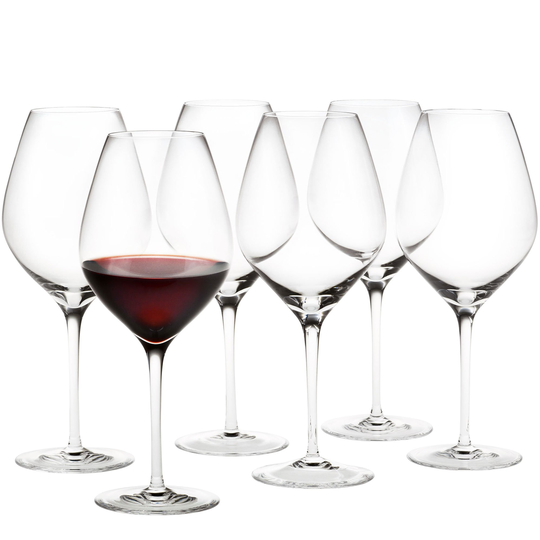 Holmegaard Cabernet Bourgogneglas 69 cl 6 st, Klar