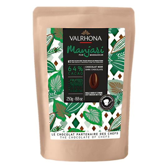 Valrhona Manjari 64% choklad, 250 g