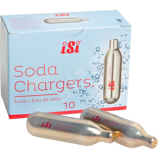 iSi CO2-patroner för Sodasifoner 10 st per ask