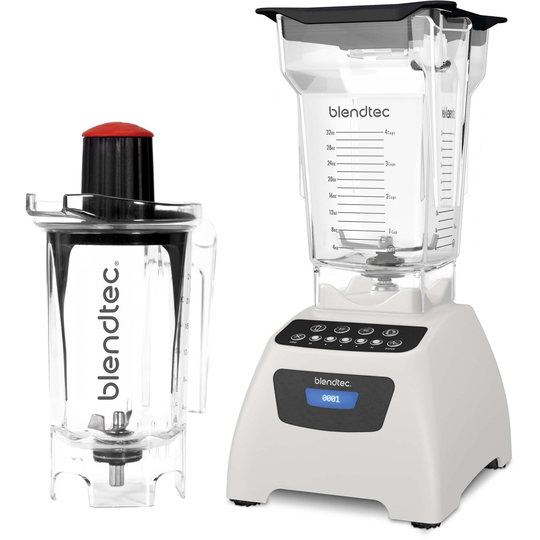 Blendtec Blender Classic 575 Polar White med Twister Jar Kanna