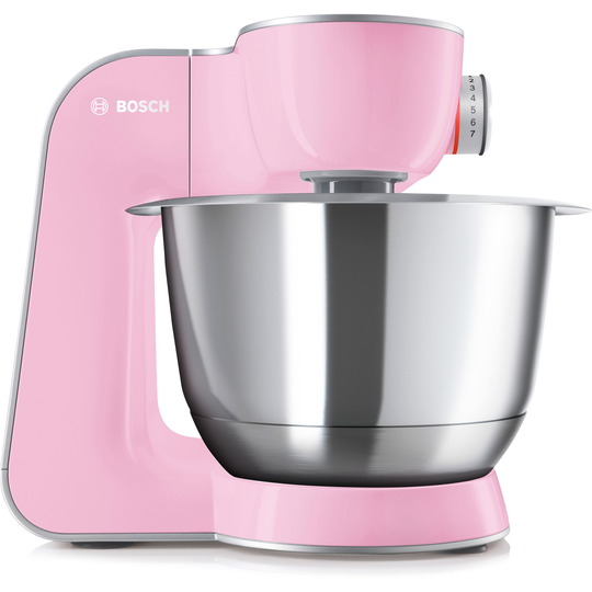 Bosch Köksmaskin MUM5 CreationLine, rosa/silver
