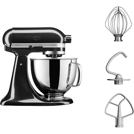 Artisan 125 5KSM125EOB Köksmaskin Svart 4,8 L