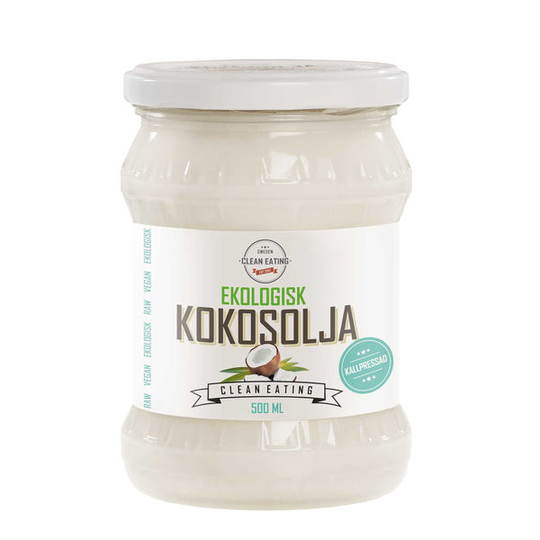 Clean Eating Kokosolja Kallpressad 500 ml