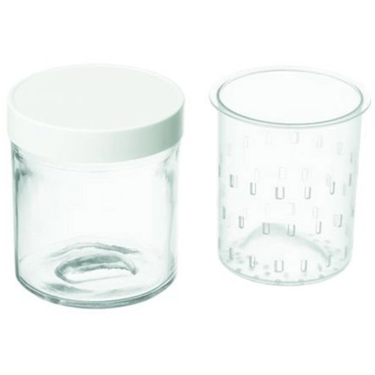 Cuisinart Tillbehörspaket till Yoghurt & Cheese Maker med 2 Burkar+Plastlock 250 ml