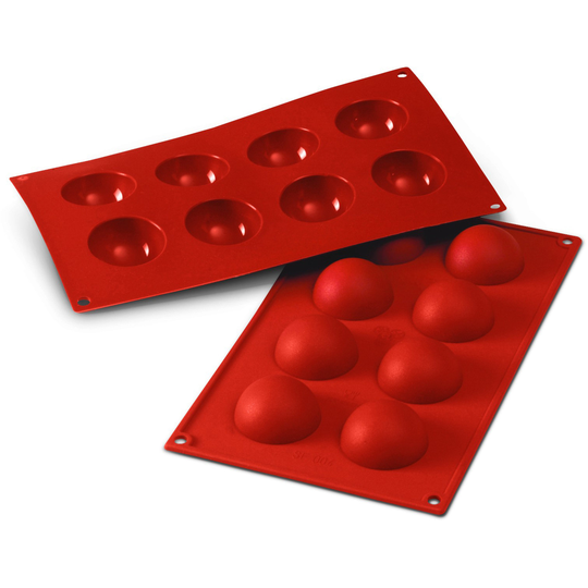 Silikomart Silikonform kupoler 8 st