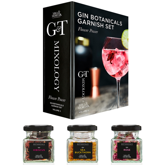 Mill & Mortar Presentask, G&T flower power