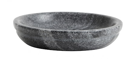 Liten Skål Svart/Grå Marmor