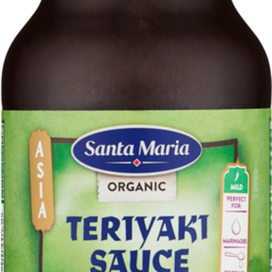 Santa Maria Organic Teriyaki Sauce Less Sugar 250 ml