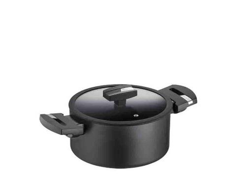 B.Green Pot W. Glasslid 2,8 L. Aluminium Gryta/kastrull